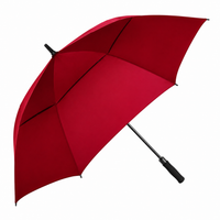 Supervent Fibreglass Auto Vented Windproof Golf Umbrella | 133cm Canopy | EVA Handle
