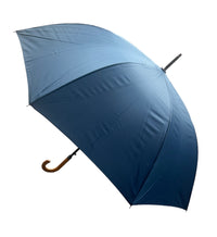 Large Automatic City Walking Umbrella - Wood Hook Handle - Umbrellaworld