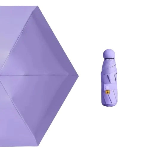 UW UPF 50+ Compact Travel Umbrella