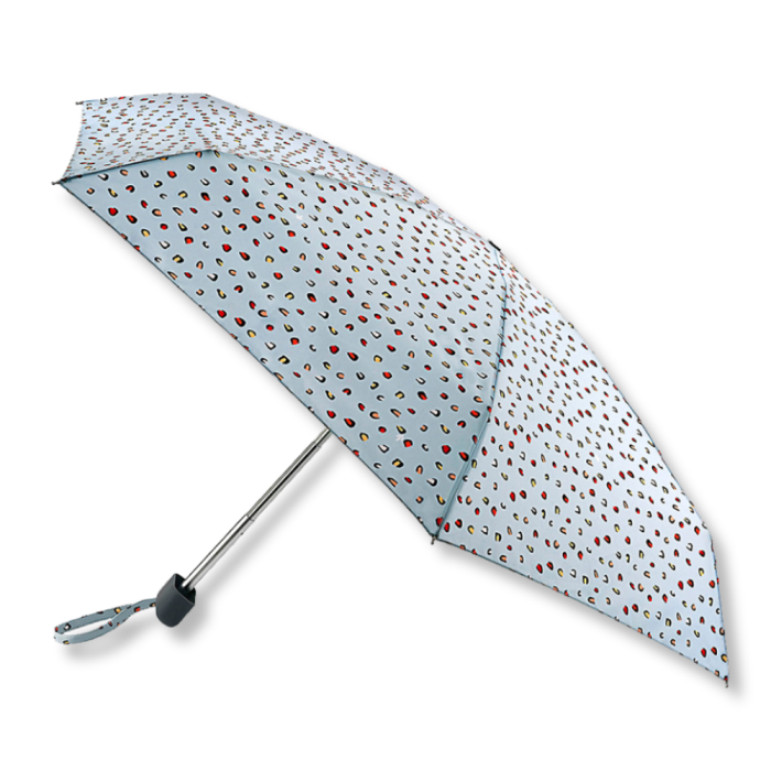 Fulton 'Tiny' Compact Folding Umbrella -Ditsy Leopard
