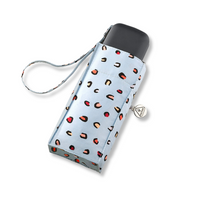 Fulton 'Tiny' Compact Folding Umbrella -Ditsy Leopard