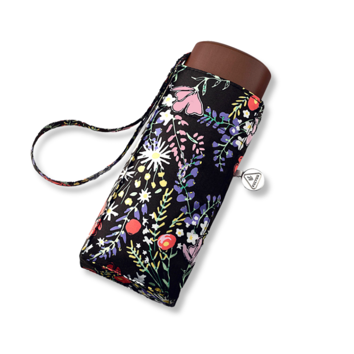 Fulton 'Tiny' Compact Folding Umbrella - Meadow Fields