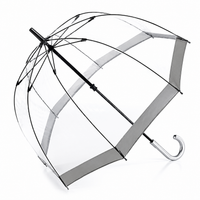 Fulton Birdcage Clear Dome Umbrella - Printed Promotional | MOQ 24 | Corporate Branding Available