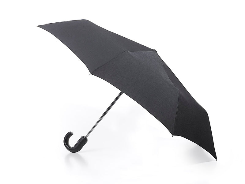 Fulton Men's Open & Close 11 Deluxe Black Folding Umbrella - Umbrellaworld
