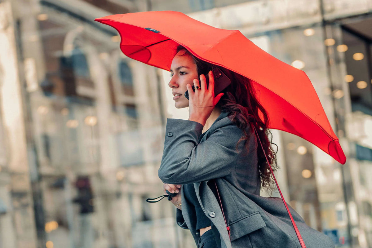 Blunt Metro Auto Folding Umbrella - Red