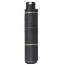 Carbon Steel Magic AOC Folding Umbrella - Karo Check Beige