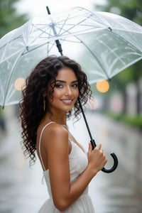 Clear Dome 'Clearview' Walking Umbrella