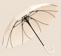 One Piece Canopy Auto Walking Umbrella | Fashion Colours | Fibreglass Frame | 105cm Canopy