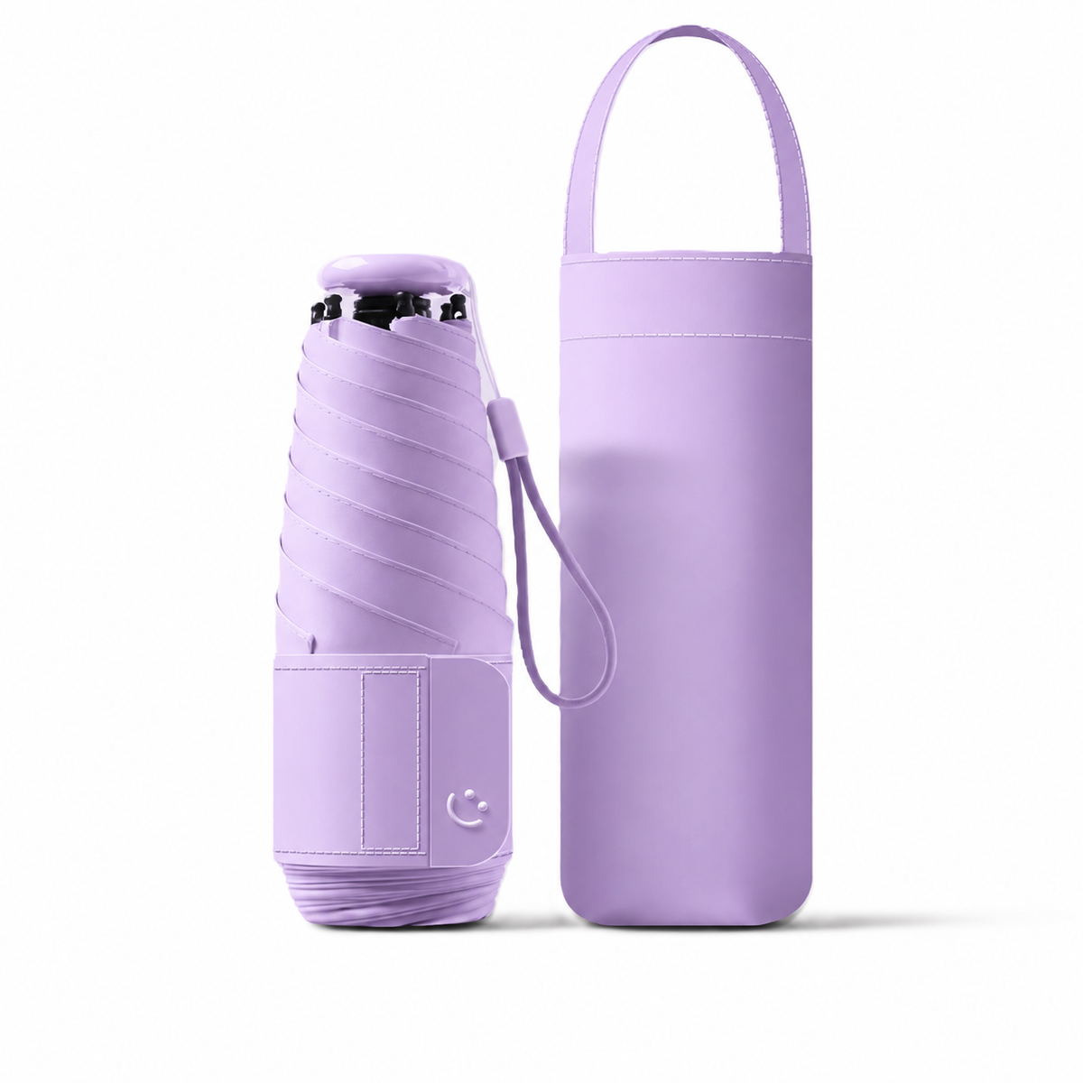 UW UPF 50+ Mini Compact Travel Umbrella | Pocket Size 17cm | Sun &amp; Rain | Just 220g