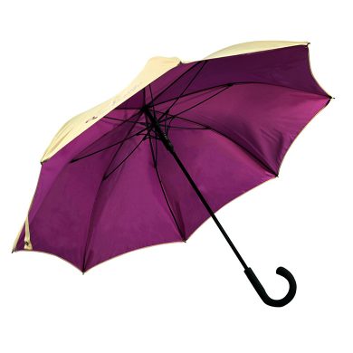 Metro Double Walking Umbrella | 32 fabric colours | Auto Open | MOQ 25 | 118cm Canopy | Custom Print