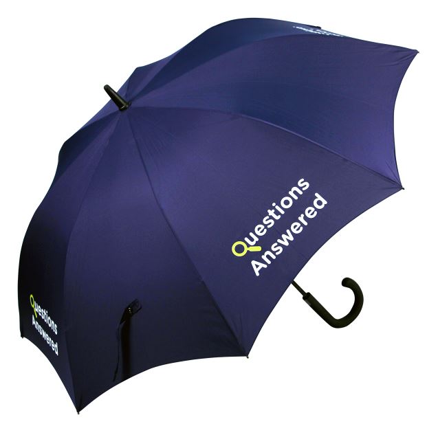 Metro Promotional Auto Walker Umbrella - MOQ 25 Pieces