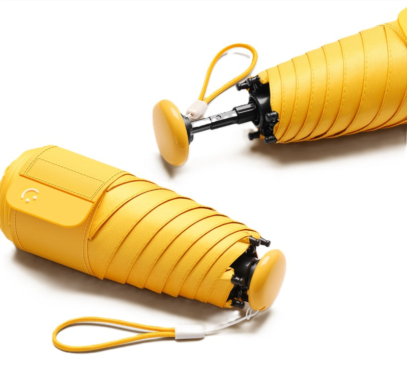 UW UPF 50+ Mini Compact Travel Umbrella - Rain or Shine