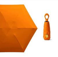 UW UPF 50+ Compact Travel Umbrella - Loop Hook