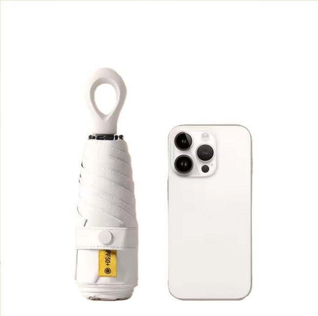 UW UPF 50+ Compact Travel Umbrella - Loop Hook