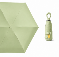 UW UPF 50+ Compact Travel Umbrella - Loop Hook