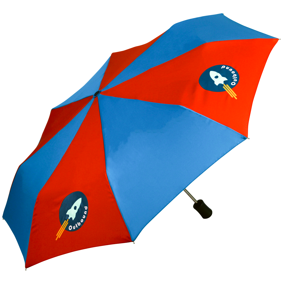 Promo-Matic Folding Umbrella - Promotional Advertising Umbrella - Umbrellaworld
