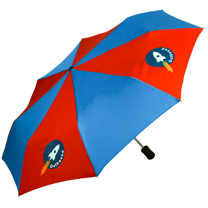 Promo-Matic Folding Umbrella - Promotional Advertising Umbrella - Umbrellaworld