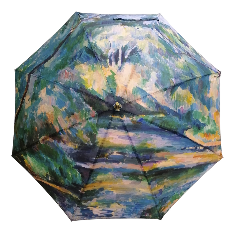 StormKing Auto Walking Artist Umbrella - Cezanne The Brook