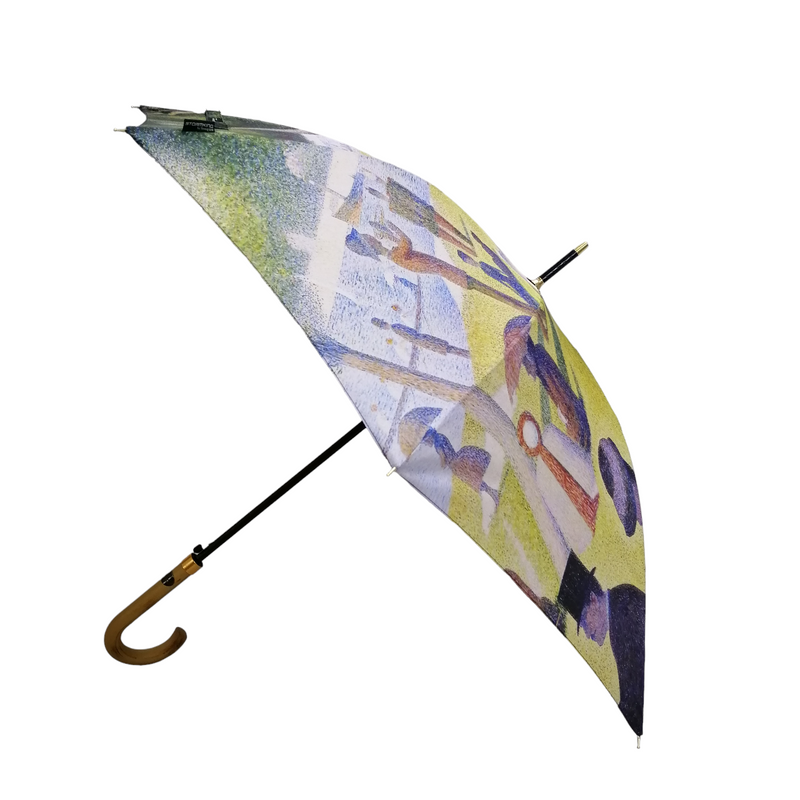 StormKing Auto Walking Artist Umbrella - Seurat La Grande Jatte