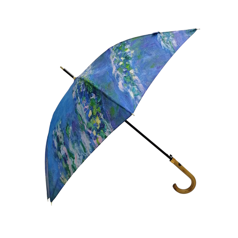 StormKing Auto Walking Artist Umbrella - Monet Water Lilies