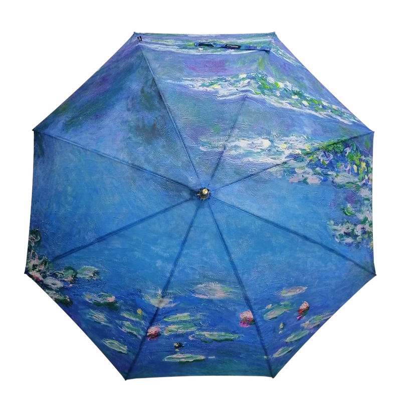 StormKing Auto Walking Artist Umbrella - Monet Water Lilies