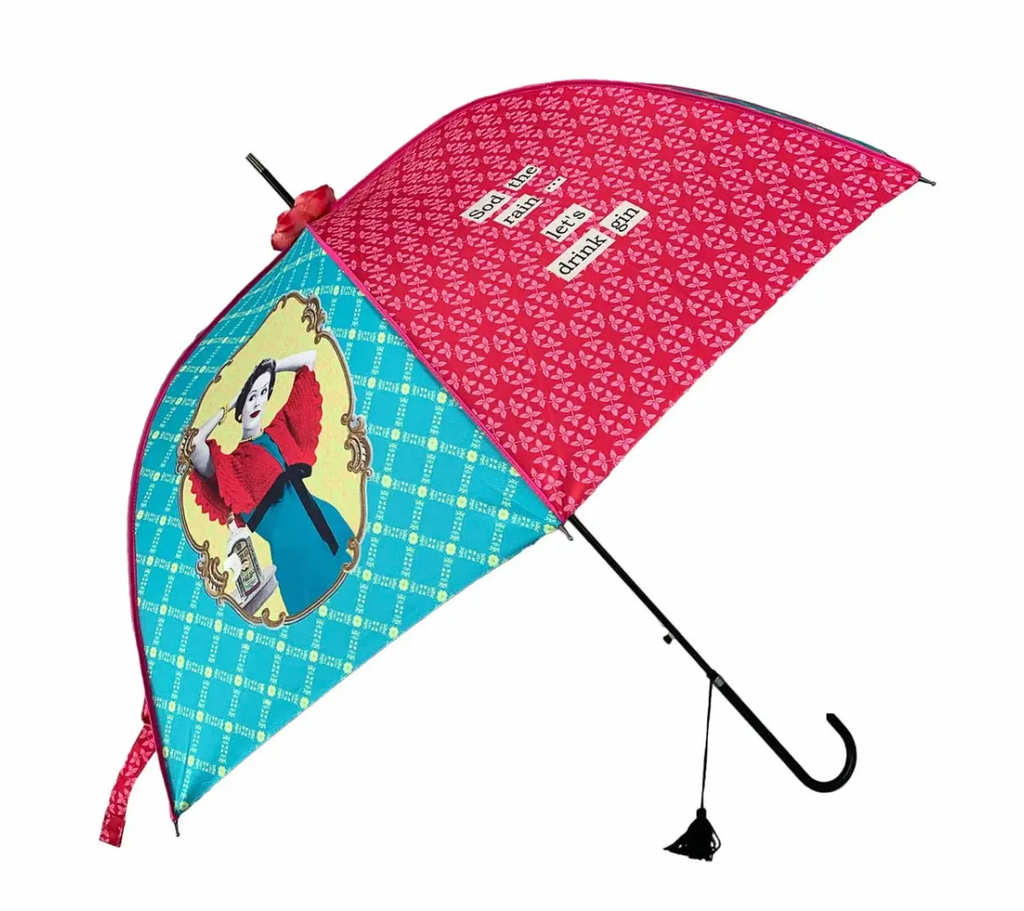 Darling Divas - Automatic Walking Umbrella - Sod The Rain - Umbrellaworld