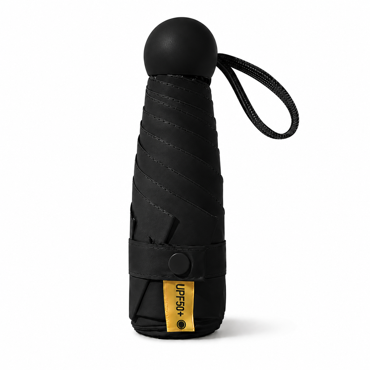 UW UPF 50+ Compact Travel Umbrella | Sun &amp; Rain Protection | 93cm Canopy | Pocket Size 17cm | 173g