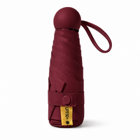 UW UPF 50+ Compact Travel Umbrella | Sun &amp; Rain Protection | 93cm Canopy | Pocket Size 17cm | 173g