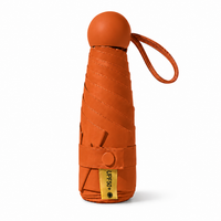 UW UPF 50+ Compact Travel Umbrella | Sun &amp; Rain Protection | 93cm Canopy | Pocket Size 17cm | 173g
