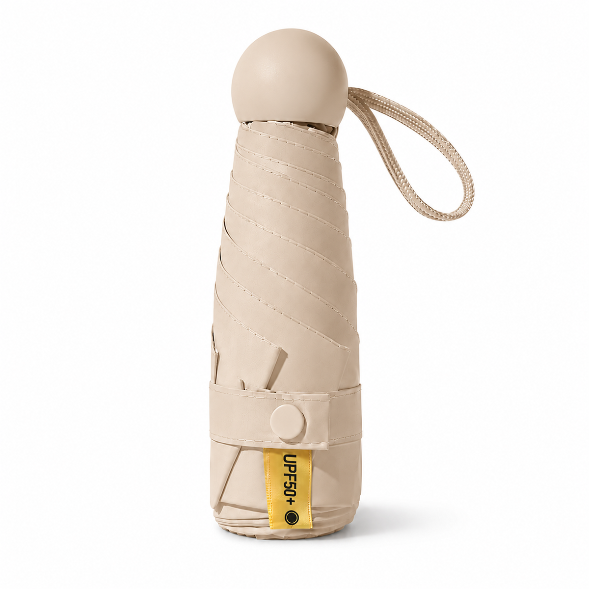 UW UPF 50+ Compact Travel Umbrella | Sun &amp; Rain Protection | 93cm Canopy | Pocket Size 17cm | 173g