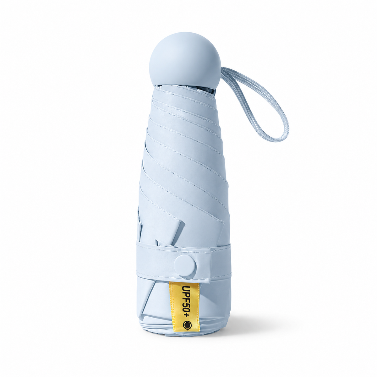UW UPF 50+ Compact Travel Umbrella | Sun &amp; Rain Protection | 93cm Canopy | Pocket Size 17cm | 173g