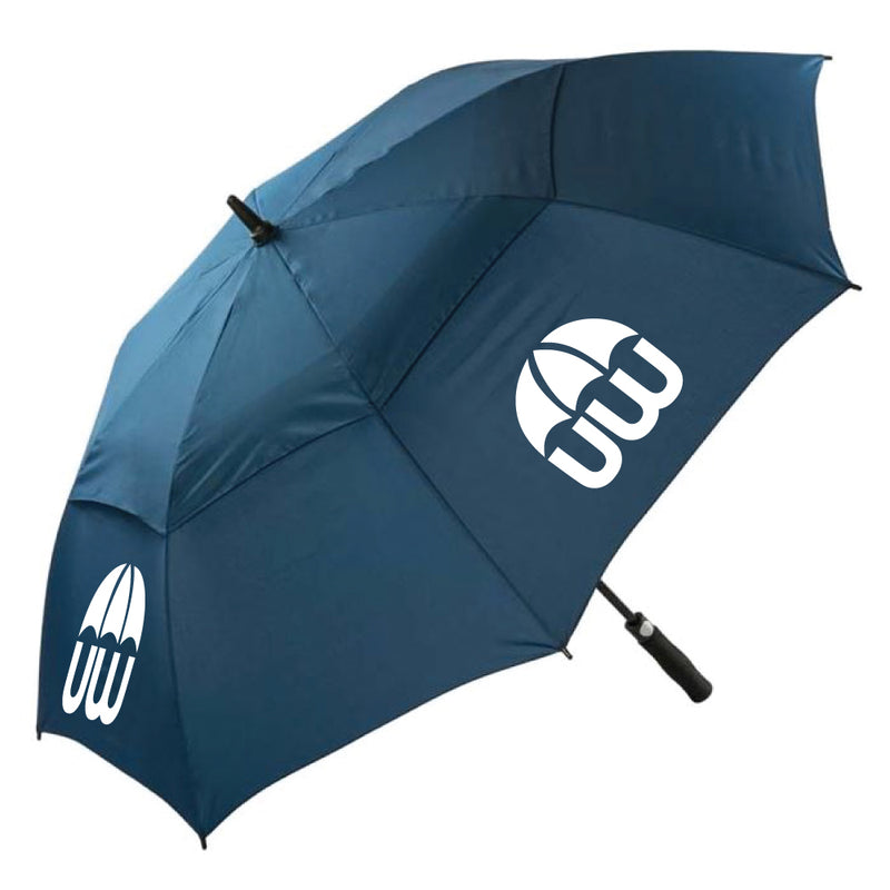 Supervent  Golf Umbrella - Printed 1 Colour to 4 Panels - 25pcs - Umbrellaworld