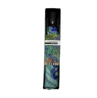 Storm King Auto Folding Artist Umbrella - Van Gogh Irises - Umbrellaworld