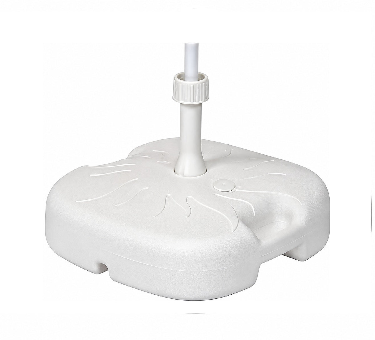 Parasol Plastic Base / Umbrella Stand | Fill with Water or Sand | UV &amp; Weather Resistant | 46cm