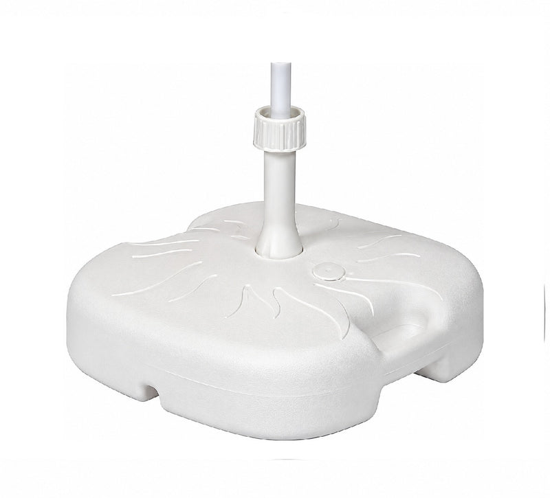 Parasol Plastic Base / Umbrella Stand | Fill with Water or Sand | UV & Weather Resistant | 46cm