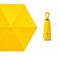 UW UPF 50+ Compact Travel Umbrella - Loop Hook