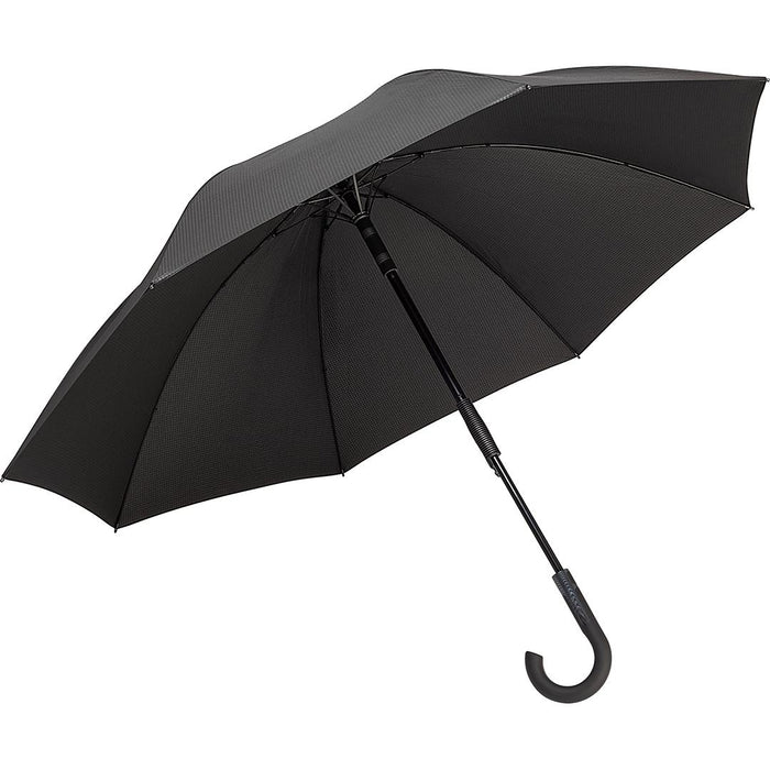 AC FARE Carbon Style Golf Umbrella | Black wS | Auto Open | 125cm Canopy | Custom Print