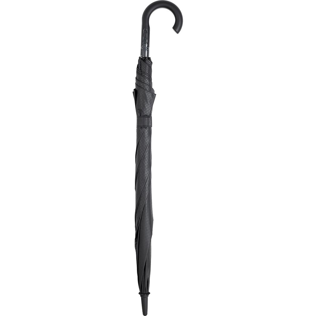 AC FARE Carbon Style Golf Umbrella | Black wS | Auto Open | 125cm Canopy | Custom Print