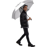 AC FARE ColorReflex Golf Umbrella | Silver Grey | Auto Open | 120cm Canopy | Custom Print