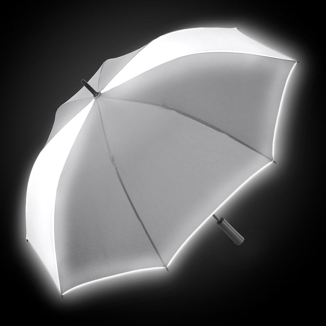 AC FARE ColorReflex Golf Umbrella | Silver Grey | Auto Open | 120cm Canopy | Custom Print