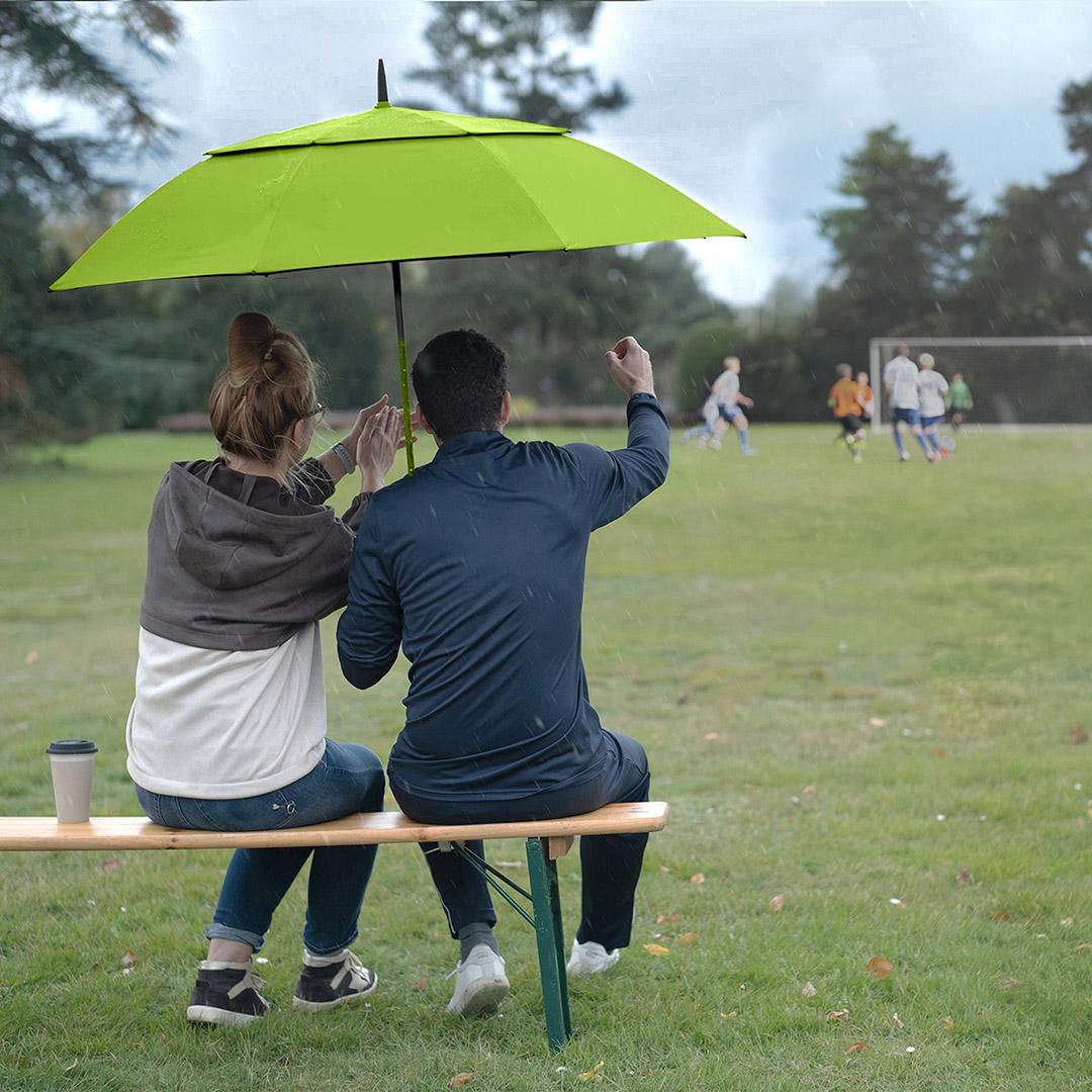 AC FARE Doubleface XL Vent Golf Umbrella | 6 Colours | Auto Open | 130cm Canopy | Custom Print