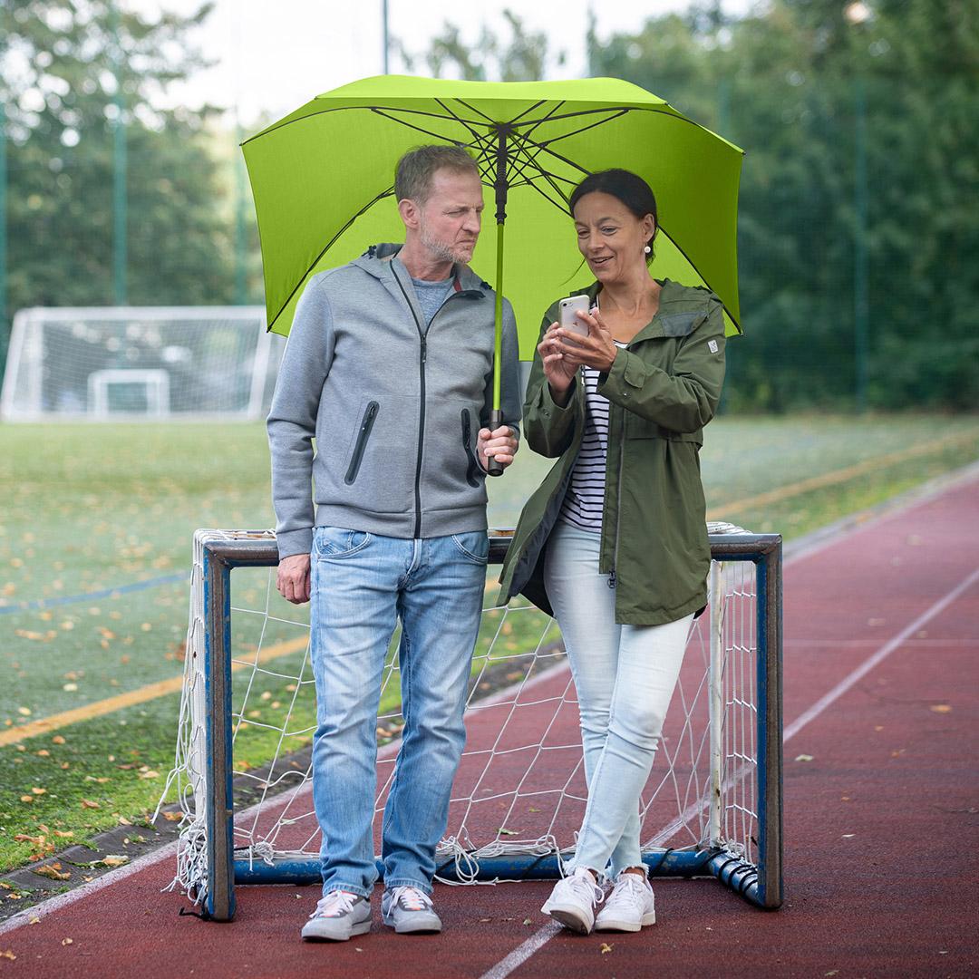 AC Jumbo XL Square Color Golf Umbrella | 6 Colours | Auto Open | 113 x 113cm Canopy | Custom Print