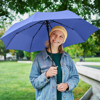 AC Folding Umbrella | 10 Colours | Auto Open | 98cm Canopy | Custom Print