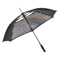 AC Colormagic Walking Umbrella | Black | Auto Open | 105cm Canopy | Custom Print
