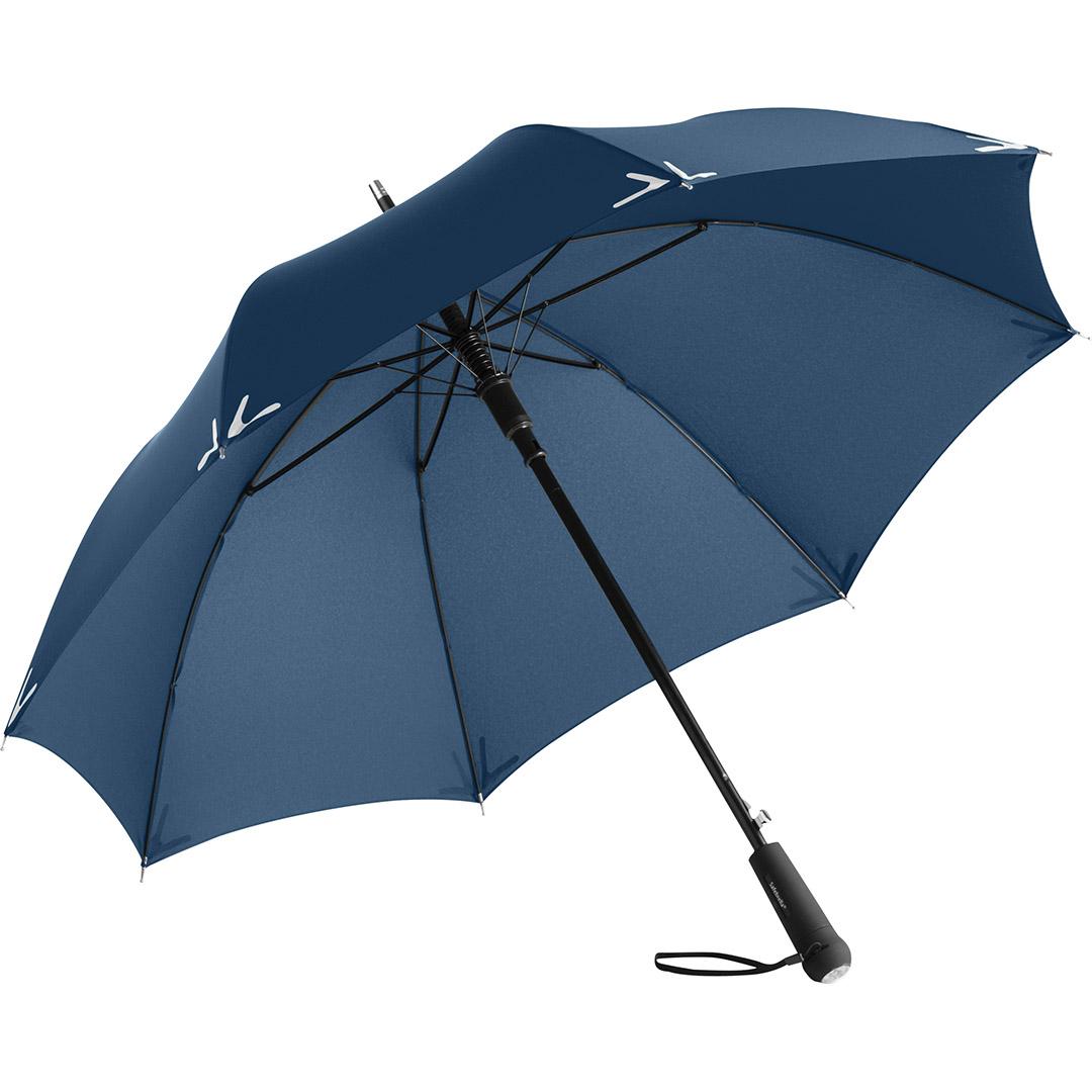 AC Safebrella LED Walking Umbrella | 4 Colours | Auto Open | 105cm Canopy | Custom Print