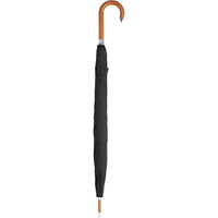 AC Woodshaft FARE Collection Golf Umbrella | Black | Auto Open | 120cm Canopy | Custom Print
