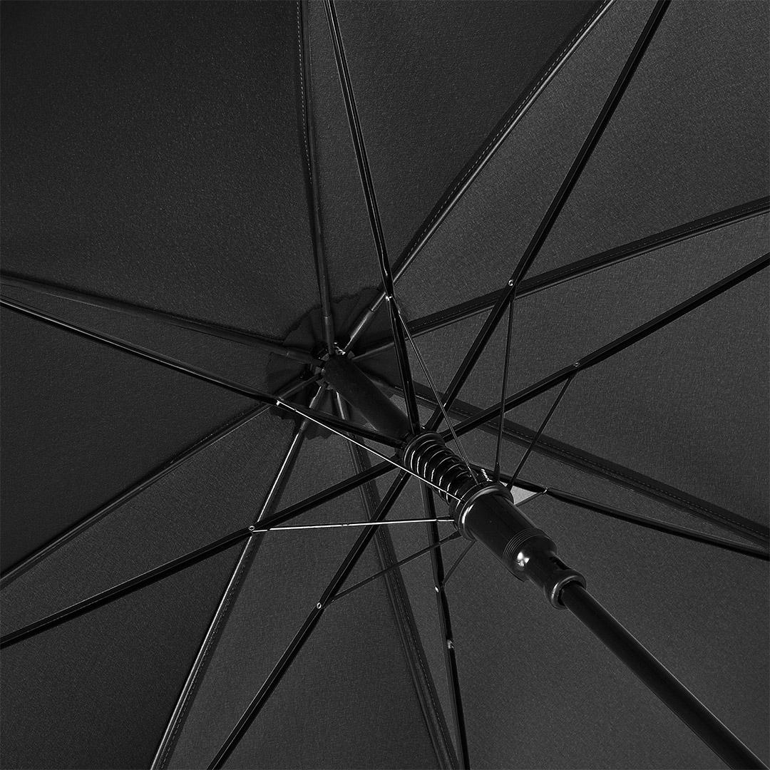 AC Woodshaft FARE Collection Golf Umbrella | Black | Auto Open | 120cm Canopy | Custom Print