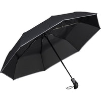 AOC Oversize Magic Windfighter Carbon 2.0 Folding Umbrella | Black wS | Auto Open | 105cm Canopy | Custom Print
