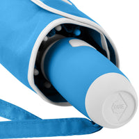 AOC FARE Whiteline Folding Umbrella | 9 Colours | Auto Open | 98cm Canopy | Custom Print