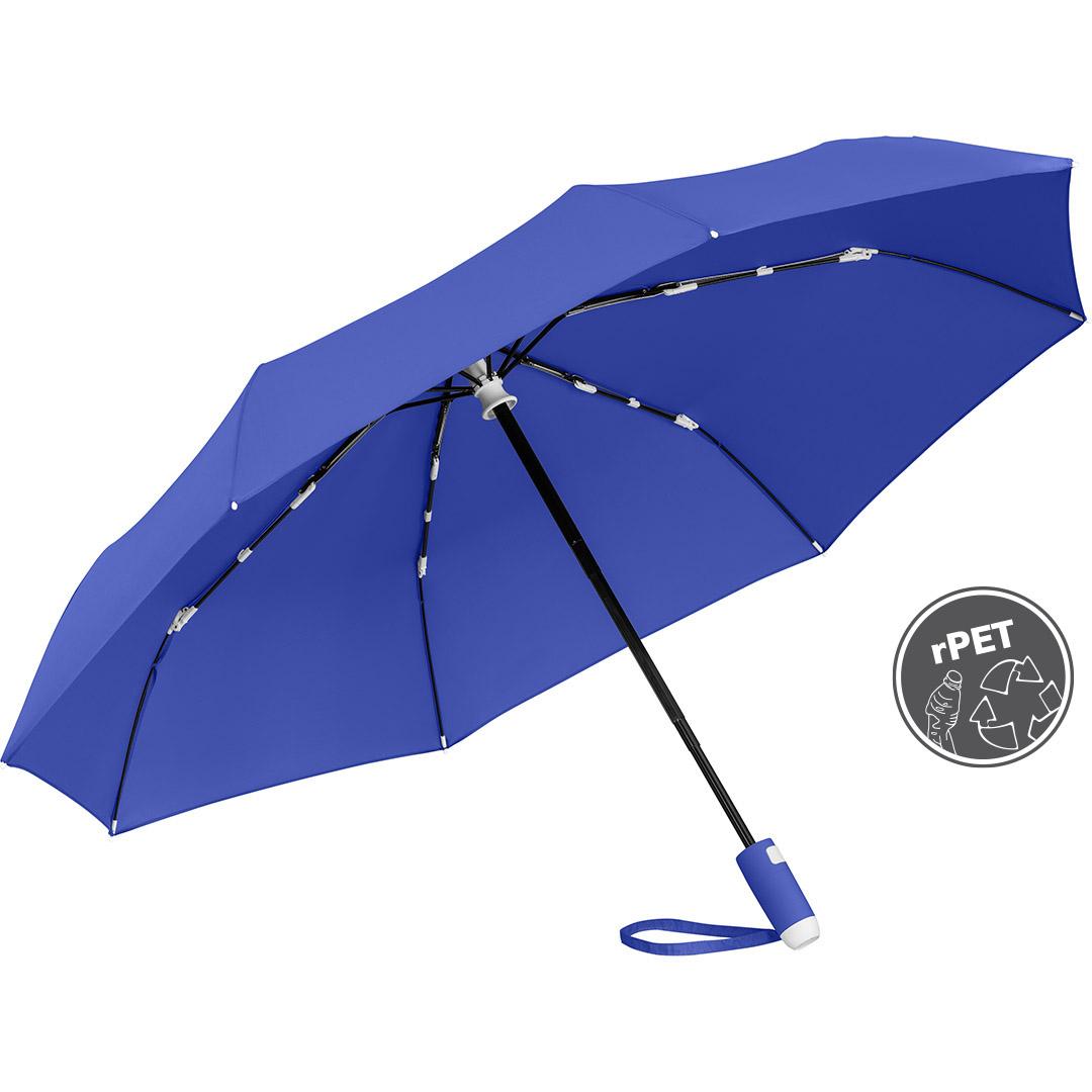 AOC FARE Whiteline Folding Umbrella | 9 Colours | Auto Open | 98cm Canopy | Custom Print